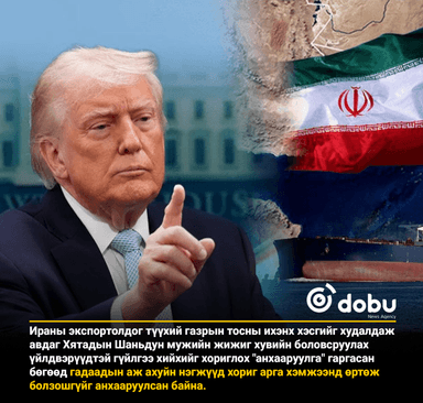 АНУ Иранд Хормузын замын төлбөр төлөхийг хориглов