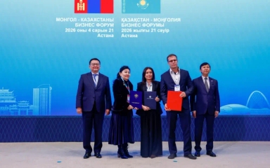 Казахстан, Монгол улсууд Астанад болсон бизнесийн форум дээр 19 гэрээнд гарын үсэг зурав
