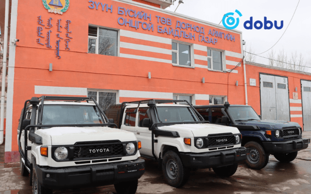 Дорнодын аймгийн зарим сумдад туулах чадвар сайтай автомашин олгосныг хүлээлгэн өгчээ