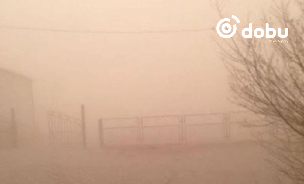 Алтайн салбар уулс болон говь, тал, хээрийн нутгаар шороон шуургатай