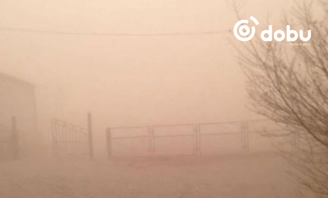 Алтайн салбар уулс болон говь, тал, хээрийн нутгаар шороон шуургатай