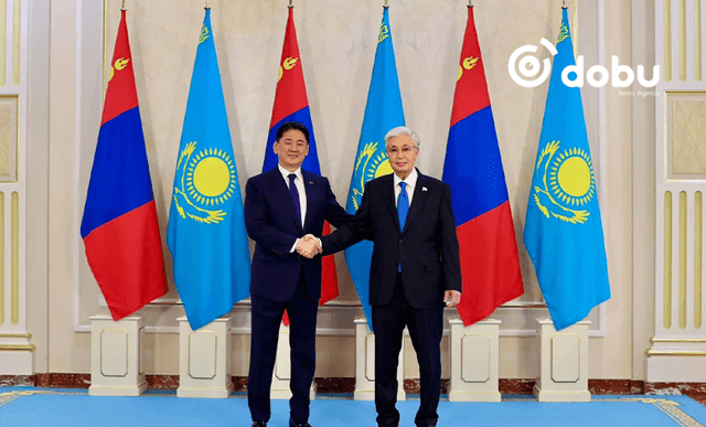 АЙЛЧЛАЛ: Монгол, Казахстаны харилцаа, хамтын ажиллагааны баримт бичгүүдэд гарын үсэг зурлаа