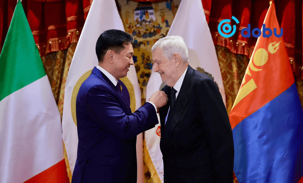 Монгол, Италийн харилцааг хөгжүүлэхэд үнэтэй хувь нэмэр оруулсан иргэдийг шагналаа