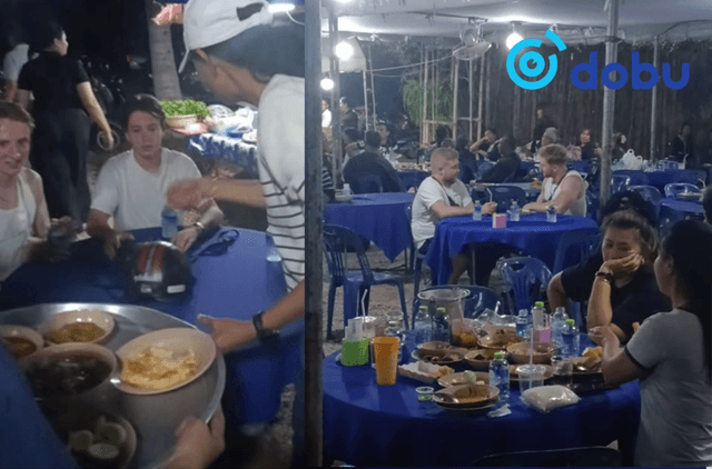 Оршуулах ёслолын зоог барьж буйг ресторан гэж жуулчид андуурчээ