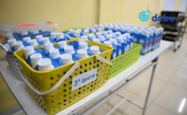 Сүү хөтөлбөрт нийслэлийн 1-5 дугаар ангийн 189,600 хүүхэд хамрагдаж байна