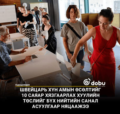 Швейцарь Улс нийт хүн амын тоонд хязгаарлалт тогтоохыг оролдсон анхны улс боллоо