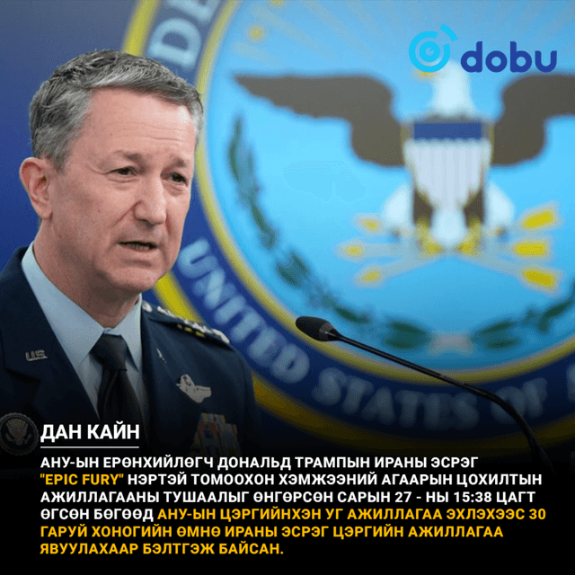 АНУ-ын цэргийнхэн 30 гаруй хоногийн өмнөөс Ираны эсрэг цэргийн ажиллагаа явуулахаар бэлтгэж байжээ