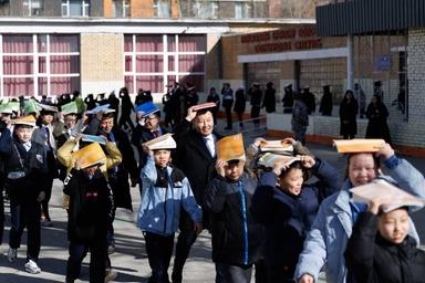 Зарлан мэдээллийн дуут дохиогоор гамшгаас сэргийлэх дадлага сургуулилт хийлээ