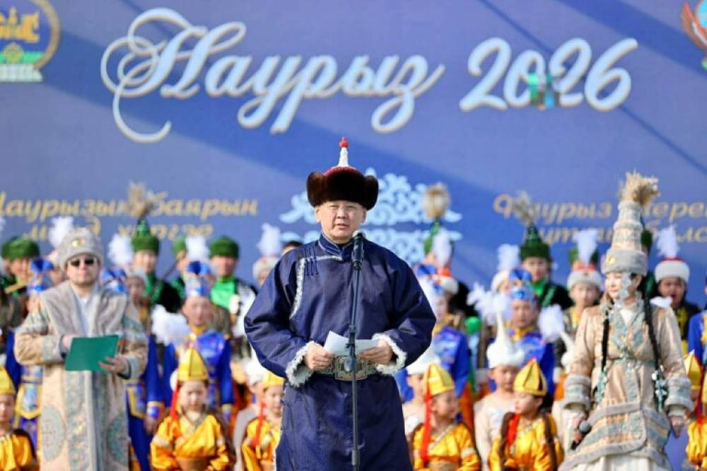 Монгол Улсын Ерөнхийлөгч У.Хүрэлсүх казах түмэнд Наурызын баярын мэндчилгээ дэвшүүллээ