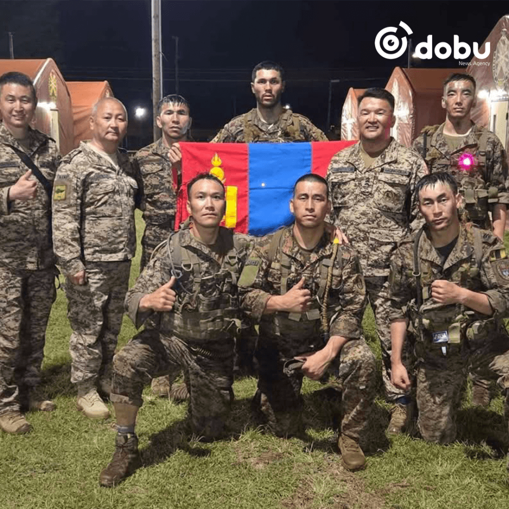 Монголын Зэвсэгт хүчний баг АНУ-д болсон олон улсын тэмцээнд дэд байр эзэллээ