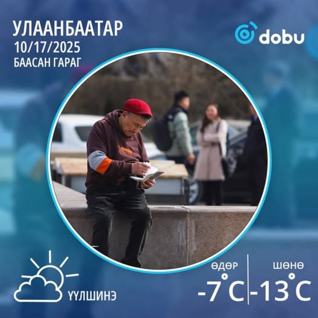 Цаг агаарын мэдээ