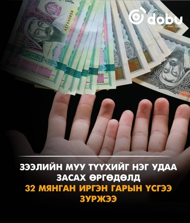 Зээлийн муу түүхийг нэг удаа засах өргөдөлд  32 мянган иргэн гарын үсгээ зуржээ