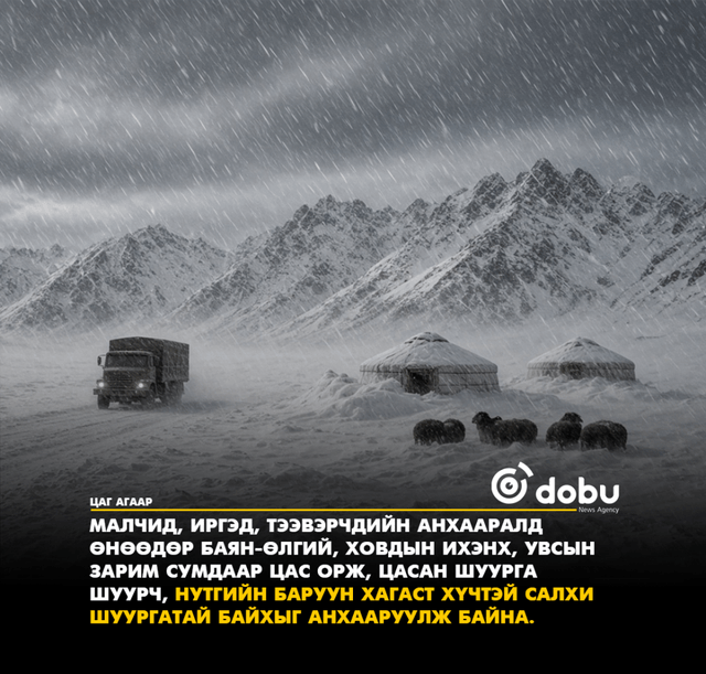 Улаанбаатарт багавтар үүлтэй, цас орохгүй, өдөртөө 7 хэм дулаан байна