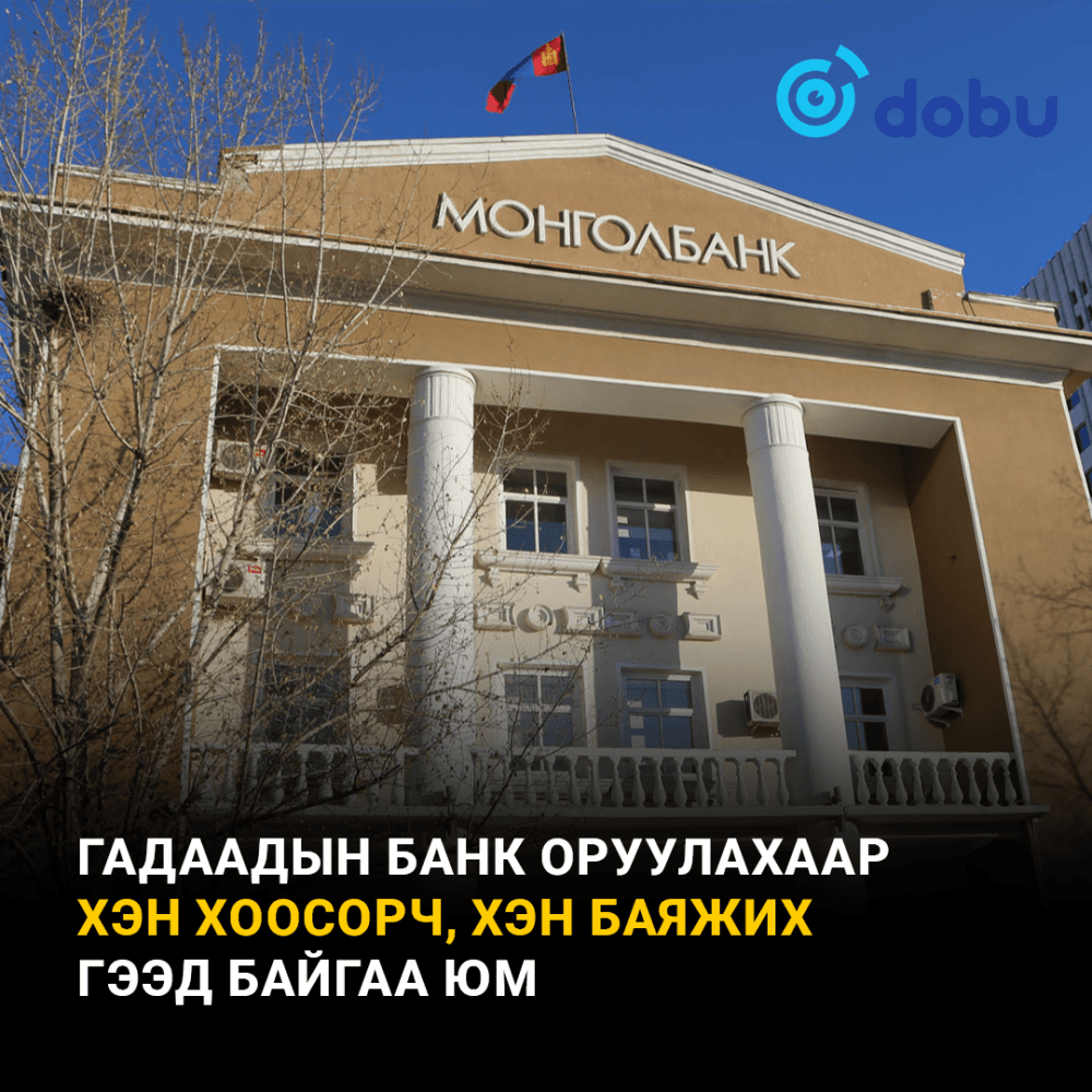 Гадаадын банк оруулахаар хэн хоосорч, хэн баяжих гээд байгаа юм