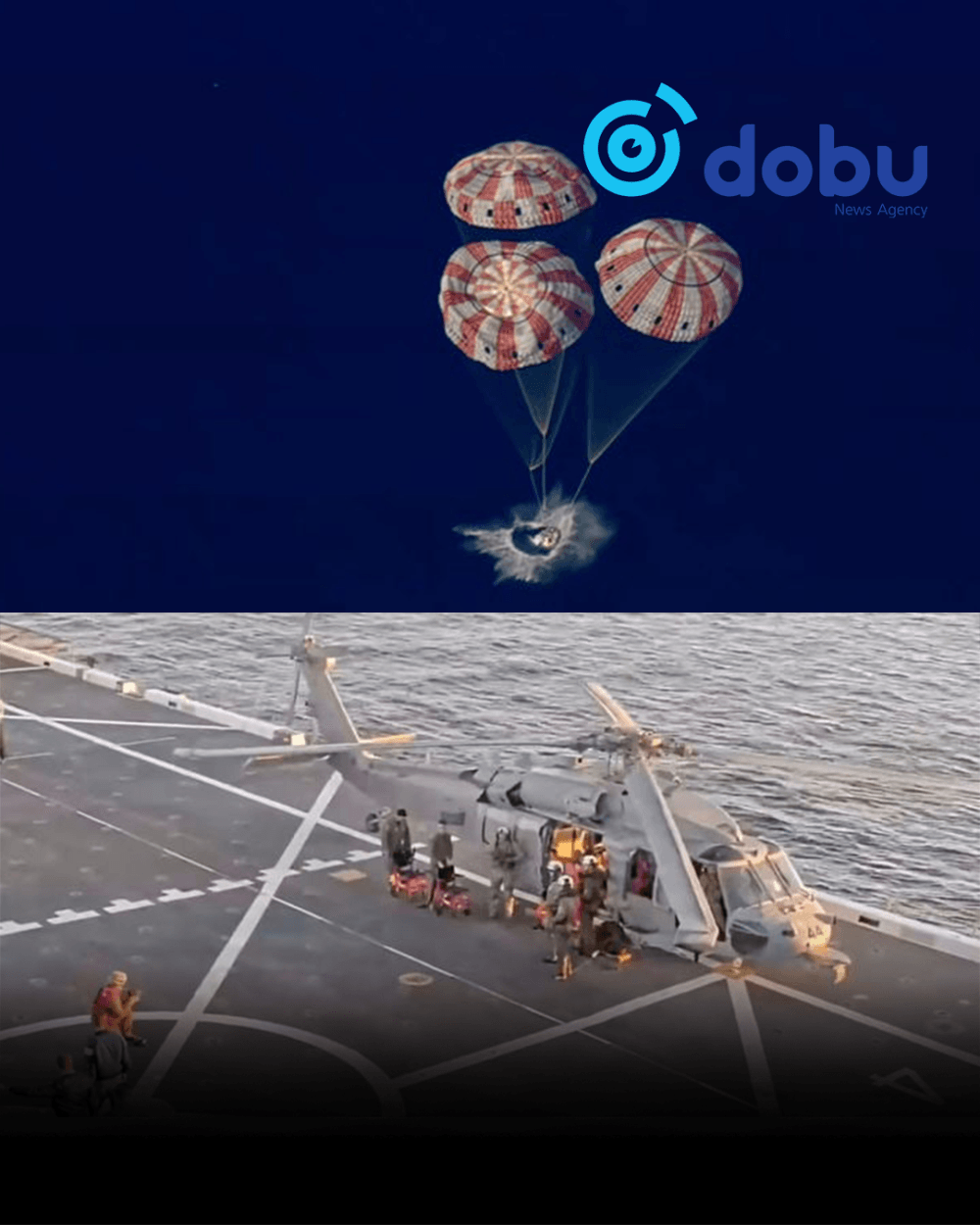 НАСА -гийн "Артемис II" сансрын хөлгийн багийнхан эх дэлхийдээ ирлээ