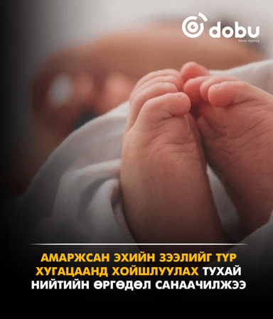 Амаржсан эхийн зээлийг түр хугацаанд хойшлуулах тухай нийтийн өргөдөл санаачилжээ