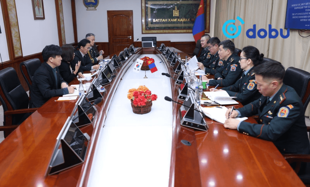 Монгол Улс, БНСУ-ын Батлан хамгаалах яамд хоорондын уулзалт боллоо